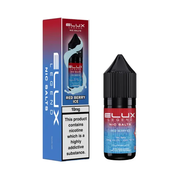 Red Berry Ice Nic Salt E-Liquid by Elux Legend 10ml